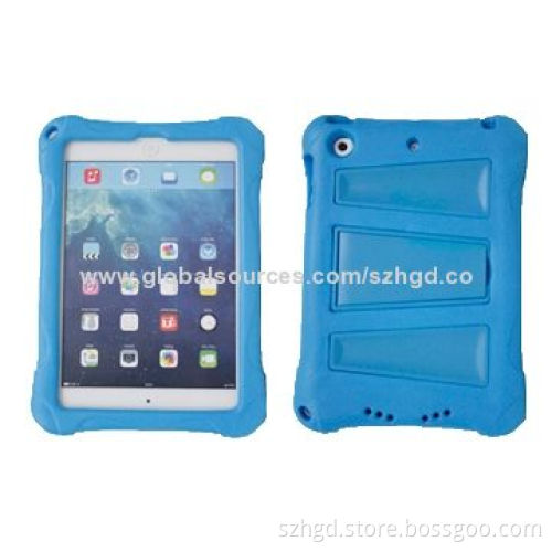 Leather tablet case for iPad Mini 1/2, stand design for typing and watching video in any angle